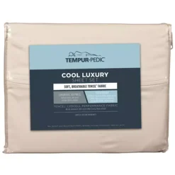 Tempur-Pedic® Cool Luxury Sheet Set Or Pillowcase Set -Bedding Shop 3650454 ALT2