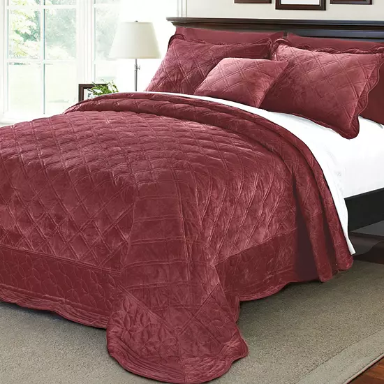 Serenta Supersoft Microplush Bedspread Set 13 Serenta Supersoft Microplush Bedspread Set - Image 13