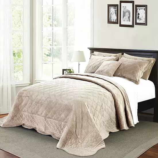 Serenta Supersoft Microplush Bedspread Set 6 Serenta Supersoft Microplush Bedspread Set - Image 6