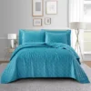 Serenta Velvet Carafe Quilted Bedspread Set