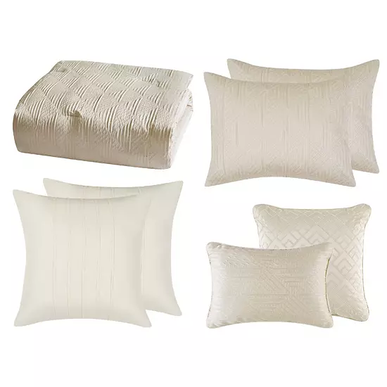 5th Avenue Lux 5th Avenue Lux Noelle 7 Piece Queen Comforter Set 3 5th Avenue Lux 5th Avenue Lux Noelle 7 Piece Queen Comforter Set - Image 3