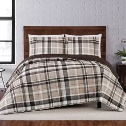 Truly Soft Paulette Plaid Quilt Set