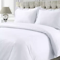 Tribeca 750-Thread Count Cotton Sateen Oversized Duvet Cover Set -Bedding Shop 3870045 White 1