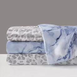 Madison Park Essentials Satin Luxury Print Sheet Set Or Pillowcases -Bedding Shop 38743779 CC ALT6