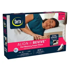 Serta® Align & Revive Gel Memory Foam Pillow -Bedding Shop 3928678 ALT4