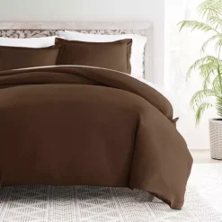 Home Collection Premium Ultra Soft Duvet Cover Set 29 Home Collection Premium Ultra Soft Duvet Cover Set -Bedding Shop 3954311 Chocolate
