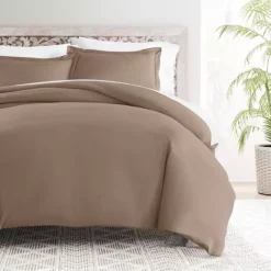 Home Collection Premium Ultra Soft Duvet Cover Set 32 Home Collection Premium Ultra Soft Duvet Cover Set -Bedding Shop 3954311 Taupe 1