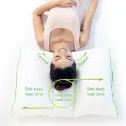 Sleep Yoga Dual Sleep Neck Pillow -Bedding Shop 3963954 ALT2