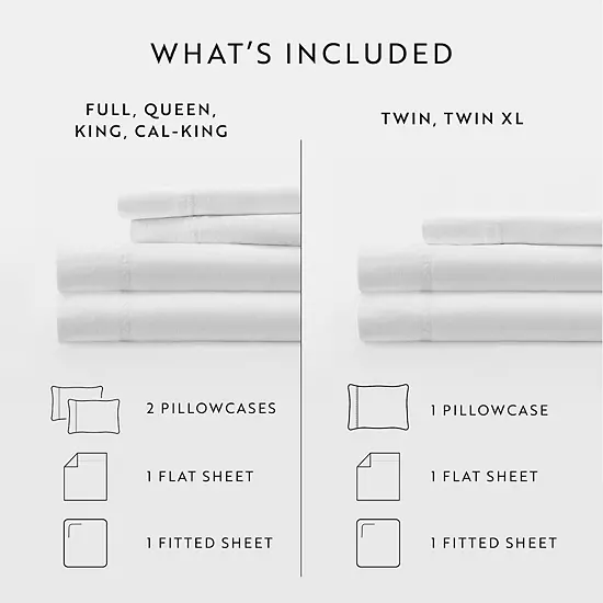 Home Collection Solid Cotton Sheet Set Or Pillowcases 4 Home Collection Solid Cotton Sheet Set Or Pillowcases - Image 4