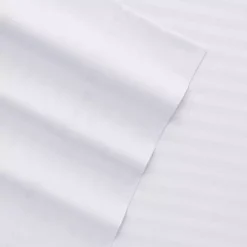 Home Collection Striped Embossed Sheet Set -Bedding Shop 4339866 White