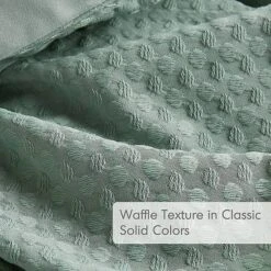 510 Design Mina Waffle Textured Duvet Cover Set -Bedding Shop 43427863 CC ALT3