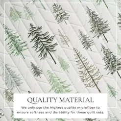 Madelinen® All Season Evergreen Tree Quilt Set -Bedding Shop 43470800 CC ALT2