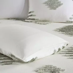 INK+IVY Tahli 3-Piece Cotton Blend Chenille Duvet Cover Set -Bedding Shop 43475896 CC ALT7