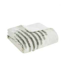 INK+IVY Tahli 3-Piece Cotton Blend Chenille Duvet Cover Set -Bedding Shop 43475896 CC ALT8