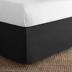 Luxury Hotel Microfiber Bedskirt -Bedding Shop 4395822 Black 1