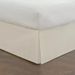 Luxury Hotel Microfiber Bedskirt -Bedding Shop 4395822 Ivory