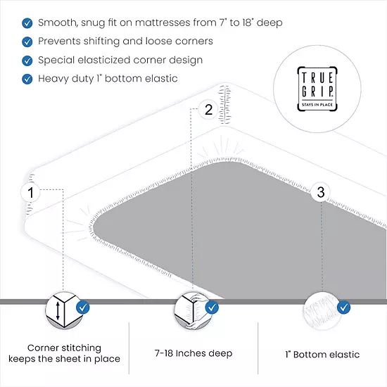 Color Sense 1200 Thread Count Cotton Blend Sheet Set 9 Color Sense 1200 Thread Count Cotton Blend Sheet Set - Image 9