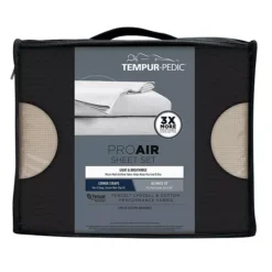 Tempur-Pedic® Performance Pro Air Sheet Set Or Pillowcases -Bedding Shop 4410426 ALT10