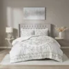 Madison Park Juliana 3-piece Tufted Cotton Chenille Duvet Cover Set With Shams