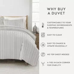 Home Collection Premium Ultra Soft Vertical Dreams Pattern Duvet Cover Set 13 Home Collection Premium Ultra Soft Vertical Dreams Pattern Duvet Cover Set -Bedding Shop 4470014 ALT5