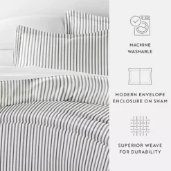 Home Collection Premium Ultra Soft Vertical Dreams Pattern Duvet Cover Set 15 Home Collection Premium Ultra Soft Vertical Dreams Pattern Duvet Cover Set -Bedding Shop 4470014 ALT7