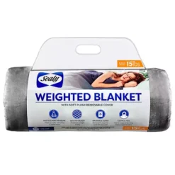 Sealy Weighted Blanket With Plush Removable Cover -Bedding Shop 4482995 ALT2