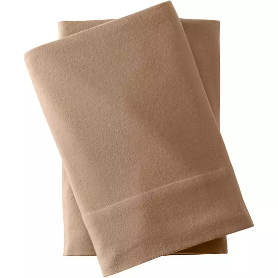 Lands' End Velvet Flannel Sheet Set Or 2-pack Pillowcase Set 5 Lands' End Velvet Flannel Sheet Set Or 2-pack Pillowcase Set - Image 5