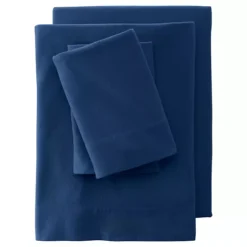 Lands' End Velvet Flannel Sheet Set Or 2-pack Pillowcase Set 14 Lands' End Velvet Flannel Sheet Set Or 2-pack Pillowcase Set -Bedding Shop 4545432 Deep Sea Navy