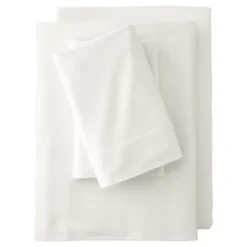 Lands' End Velvet Flannel Sheet Set Or 2-pack Pillowcase Set 16 Lands' End Velvet Flannel Sheet Set Or 2-pack Pillowcase Set -Bedding Shop 4545432 Ivory