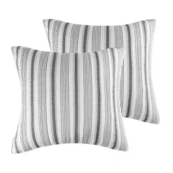 Levtex Home 2-pack Camden Euro Sham Set -Bedding Shop 4548648 Black