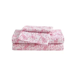 Betsey Johnson Printed Sheet Set 33 Betsey Johnson Printed Sheet Set -Bedding Shop 4587813 Ballet Bows Pink