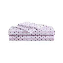 Betsey Johnson Printed Sheet Set 28 Betsey Johnson Printed Sheet Set -Bedding Shop 4587813 Butterflystripe Purple