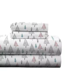 Pointehaven Deep Pocket Flannel Sheet Set -Bedding Shop 4637527 Pine Tree
