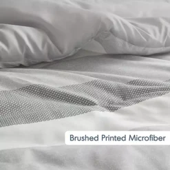 510 Design Blake Stripe Textured Print Comforter Set 14 510 Design Blake Stripe Textured Print Comforter Set -Bedding Shop 47193785 CC ALT11