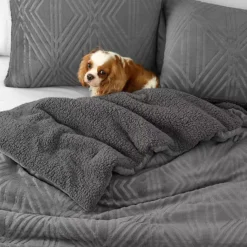 Bearpaw Carson Embossed Comforter Set With Shams 13 Bearpaw Carson Embossed Comforter Set With Shams -Bedding Shop 47586212 CC ALT6