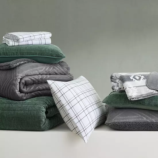 Bearpaw Carson Embossed Comforter Set With Shams 6 Bearpaw Carson Embossed Comforter Set With Shams - Image 6