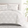 Home Collection Premium Ultra Soft Damask Pattern Duvet Cover Set