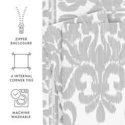 Home Collection Premium Ultra Soft Damask Pattern Duvet Cover Set -Bedding Shop 4814420 ALT6