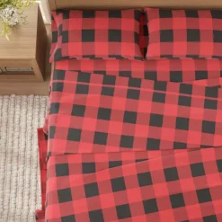 Madelinen Turkish Cotton Printed Flannel Luxurious Sheet Set -Bedding Shop 49644003 CC ALT2