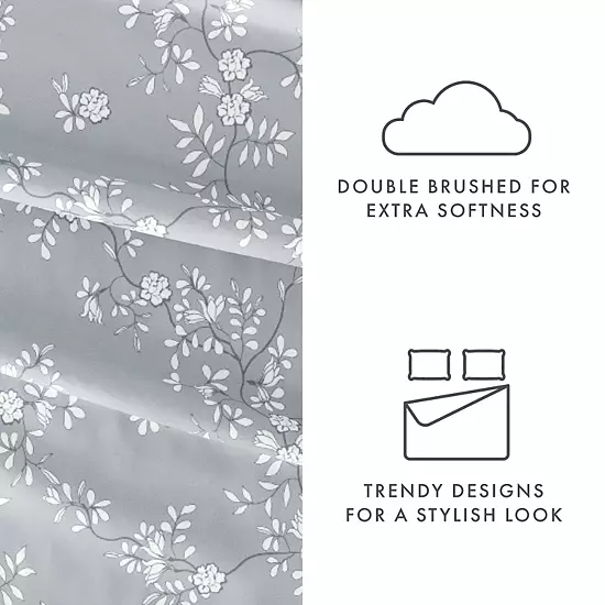 Home Collection Floral Sheet Set 6 Home Collection Floral Sheet Set - Image 6