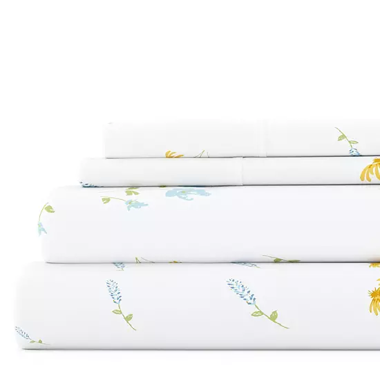 Home Collection Floral Sheet Set 12 Home Collection Floral Sheet Set - Image 12