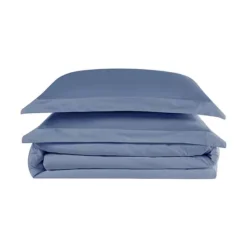 Truly Calm Silver Cool White Duvet Cover Set With Shams 10 Truly Calm Silver Cool White Duvet Cover Set With Shams -Bedding Shop 4988278 ALT2