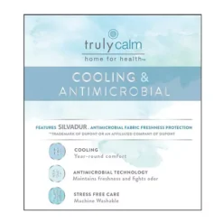Truly Calm Silver Cool Mattress Pad -Bedding Shop 5004618 ALT2