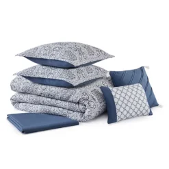 Madison Park Potter 6-pc. Comforter Set With Coordinating Throw Pillows -Bedding Shop 50449235 CC ALT3