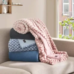 Bearpaw Milie Faux Fur Throw Blanket -Bedding Shop 50878074 CC ALT4