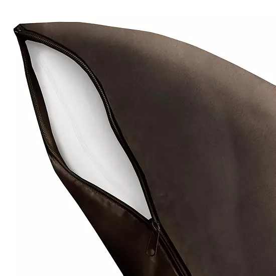 Fresh Ideas Microsuede Body Pillow Cover 2-Pack Set 2 Fresh Ideas Microsuede Body Pillow Cover 2-Pack Set - Image 2