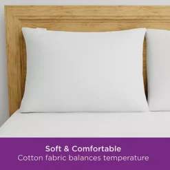 AllerEase Ultimate Cotton Zippered Pillow Protector 11 AllerEase Ultimate Cotton Zippered Pillow Protector -Bedding Shop 51789861 CC ALT3