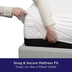 AllerEase CleanBoost Quilted Luxury Mattress Protector For Ultimate Comfort -Bedding Shop 51792959 CC ALT5