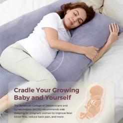 Momcozy U-Shaped Pregnancy Pillow -Bedding Shop 51881894 CC ALT7