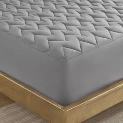 Sleep Philosophy Chevron Ultra Soft Waterproof Mattress Pad -Bedding Shop 51929106 CC ALT3
